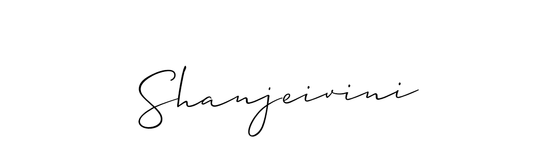 Use a signature maker to create a handwritten signature online. With this signature software, you can design (Allison_Script) your own signature for name Shanjeivini. Shanjeivini signature style 2 images and pictures png
