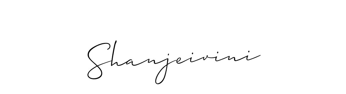 Use a signature maker to create a handwritten signature online. With this signature software, you can design (Allison_Script) your own signature for name Shanjeivini. Shanjeivini signature style 2 images and pictures png