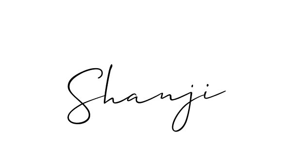 Shanji stylish signature style. Best Handwritten Sign (Allison_Script) for my name. Handwritten Signature Collection Ideas for my name Shanji. Shanji signature style 2 images and pictures png
