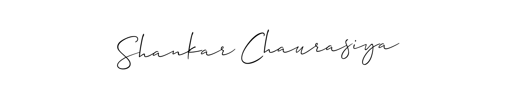 Also we have Shankar Chaurasiya name is the best signature style. Create professional handwritten signature collection using Allison_Script autograph style. Shankar Chaurasiya signature style 2 images and pictures png