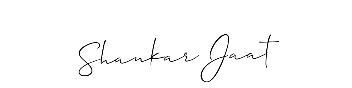 The best way (Allison_Script) to make a short signature is to pick only two or three words in your name. The name Shankar Jaat include a total of six letters. For converting this name. Shankar Jaat signature style 2 images and pictures png