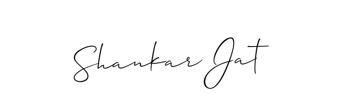 Similarly Allison_Script is the best handwritten signature design. Signature creator online .You can use it as an online autograph creator for name Shankar Jat. Shankar Jat signature style 2 images and pictures png
