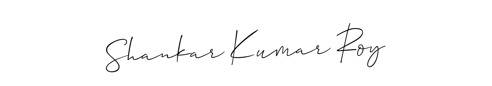 How to make Shankar Kumar Roy signature? Allison_Script is a professional autograph style. Create handwritten signature for Shankar Kumar Roy name. Shankar Kumar Roy signature style 2 images and pictures png