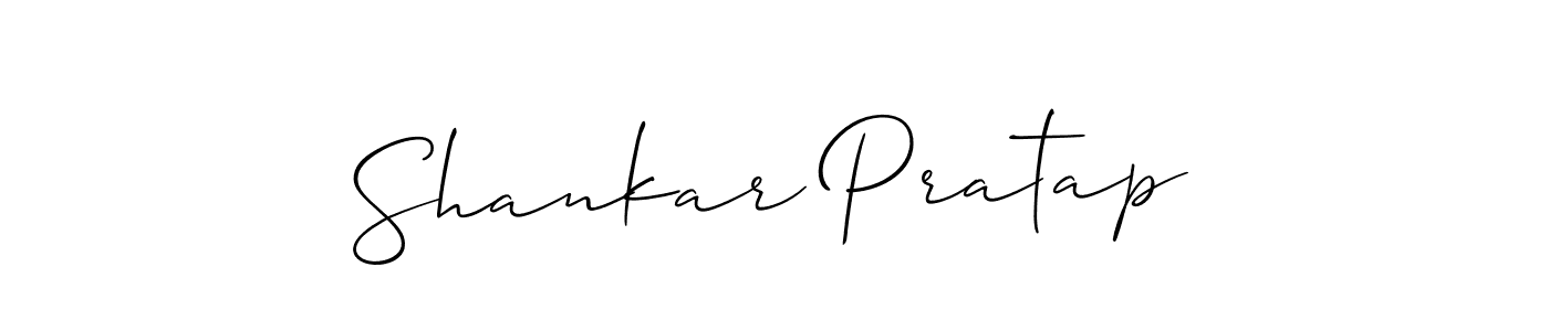 How to Draw Shankar Pratap signature style? Allison_Script is a latest design signature styles for name Shankar Pratap. Shankar Pratap signature style 2 images and pictures png