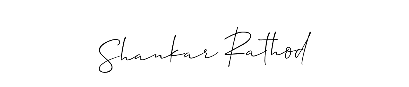 It looks lik you need a new signature style for name Shankar Rathod. Design unique handwritten (Allison_Script) signature with our free signature maker in just a few clicks. Shankar Rathod signature style 2 images and pictures png