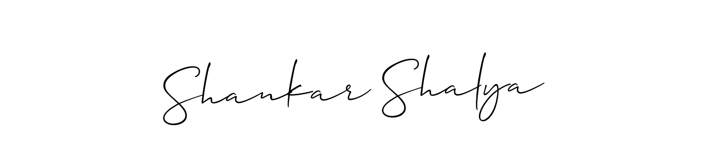 Make a beautiful signature design for name Shankar Shalya. Use this online signature maker to create a handwritten signature for free. Shankar Shalya signature style 2 images and pictures png