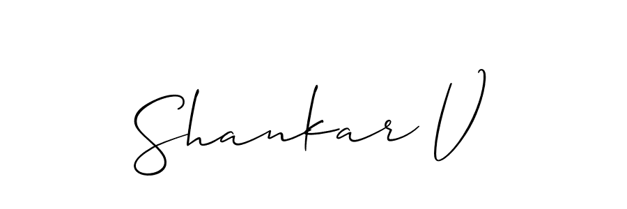 Make a beautiful signature design for name Shankar V. Use this online signature maker to create a handwritten signature for free. Shankar V signature style 2 images and pictures png