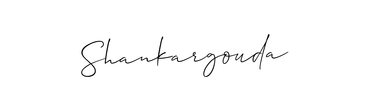 if you are searching for the best signature style for your name Shankargouda. so please give up your signature search. here we have designed multiple signature styles  using Allison_Script. Shankargouda signature style 2 images and pictures png