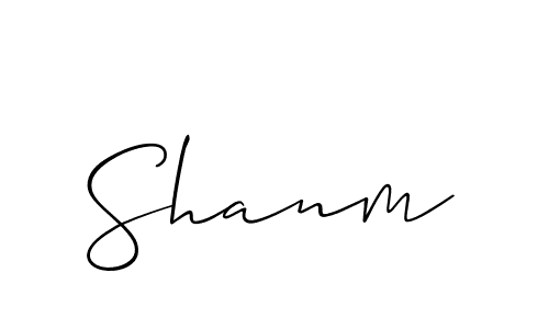 Make a short Shanm signature style. Manage your documents anywhere anytime using Allison_Script. Create and add eSignatures, submit forms, share and send files easily. Shanm signature style 2 images and pictures png