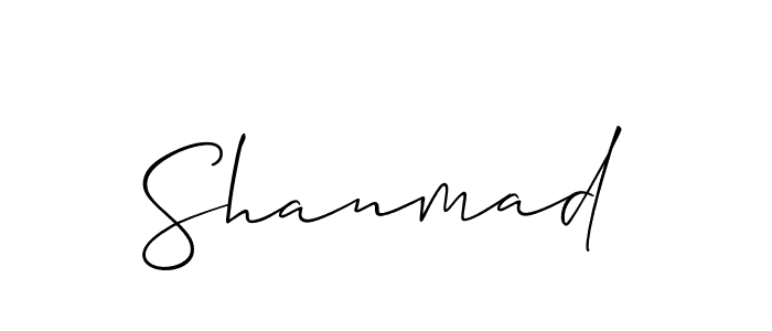 Best and Professional Signature Style for Shanmad. Allison_Script Best Signature Style Collection. Shanmad signature style 2 images and pictures png