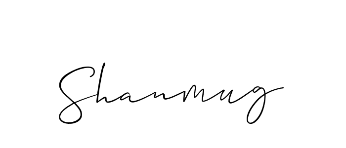 How to make Shanmug name signature. Use Allison_Script style for creating short signs online. This is the latest handwritten sign. Shanmug signature style 2 images and pictures png