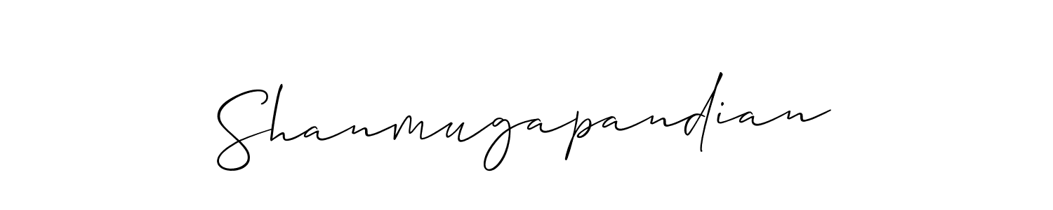 Also You can easily find your signature by using the search form. We will create Shanmugapandian name handwritten signature images for you free of cost using Allison_Script sign style. Shanmugapandian signature style 2 images and pictures png