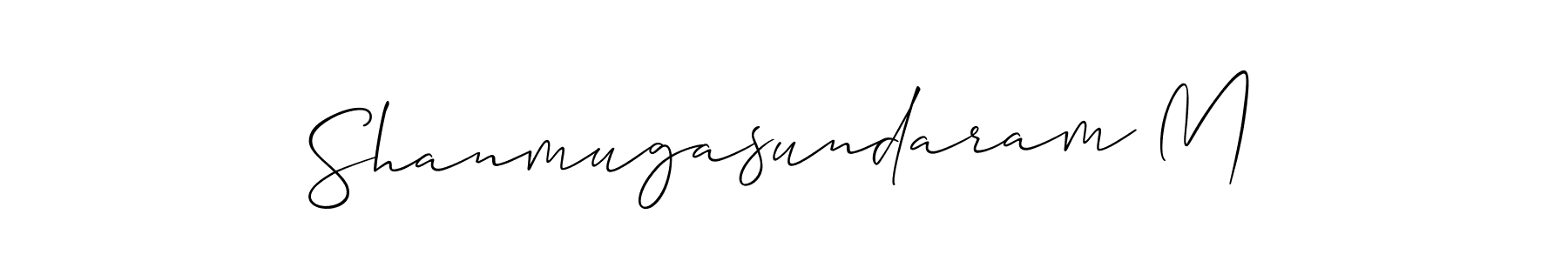 Once you've used our free online signature maker to create your best signature Allison_Script style, it's time to enjoy all of the benefits that Shanmugasundaram M name signing documents. Shanmugasundaram M signature style 2 images and pictures png