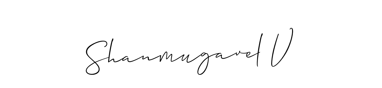 Here are the top 10 professional signature styles for the name Shanmugavel V. These are the best autograph styles you can use for your name. Shanmugavel V signature style 2 images and pictures png