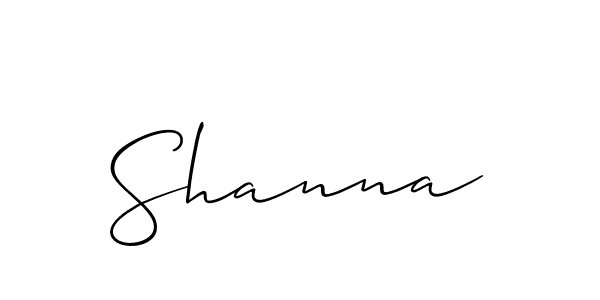 You should practise on your own different ways (Allison_Script) to write your name (Shanna) in signature. don't let someone else do it for you. Shanna signature style 2 images and pictures png