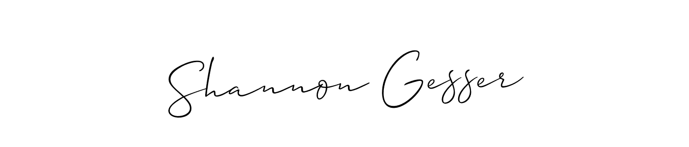 See photos of Shannon Gesser official signature by Spectra . Check more albums & portfolios. Read reviews & check more about Allison_Script font. Shannon Gesser signature style 2 images and pictures png
