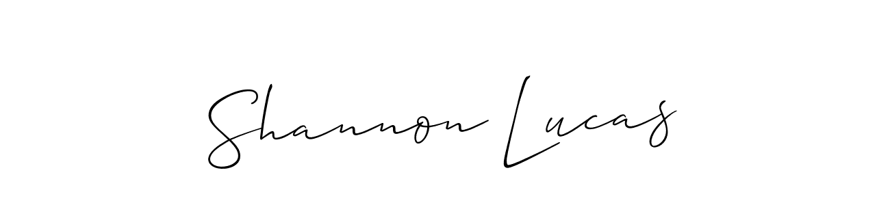 How to Draw Shannon Lucas signature style? Allison_Script is a latest design signature styles for name Shannon Lucas. Shannon Lucas signature style 2 images and pictures png