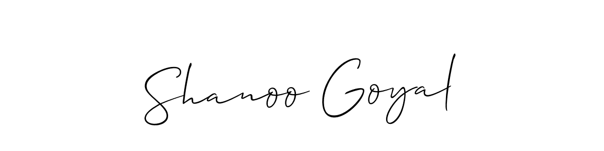 You can use this online signature creator to create a handwritten signature for the name Shanoo Goyal. This is the best online autograph maker. Shanoo Goyal signature style 2 images and pictures png