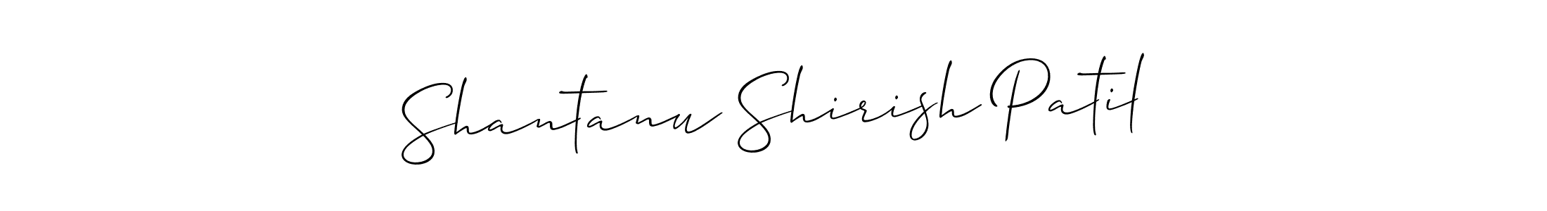 Make a beautiful signature design for name Shantanu Shirish Patil. Use this online signature maker to create a handwritten signature for free. Shantanu Shirish Patil signature style 2 images and pictures png