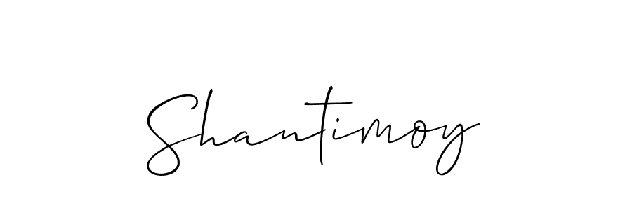 Also You can easily find your signature by using the search form. We will create Shantimoy name handwritten signature images for you free of cost using Allison_Script sign style. Shantimoy signature style 2 images and pictures png