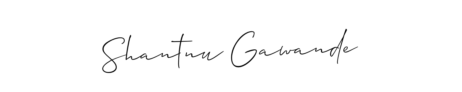 This is the best signature style for the Shantnu Gawande name. Also you like these signature font (Allison_Script). Mix name signature. Shantnu Gawande signature style 2 images and pictures png