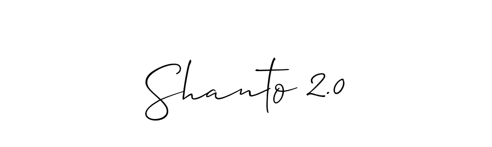 This is the best signature style for the Shanto 2.0 name. Also you like these signature font (Allison_Script). Mix name signature. Shanto 2.0 signature style 2 images and pictures png