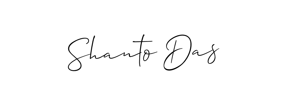 How to Draw Shanto Das signature style? Allison_Script is a latest design signature styles for name Shanto Das. Shanto Das signature style 2 images and pictures png