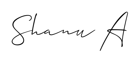 Best and Professional Signature Style for Shanu A. Allison_Script Best Signature Style Collection. Shanu A signature style 2 images and pictures png