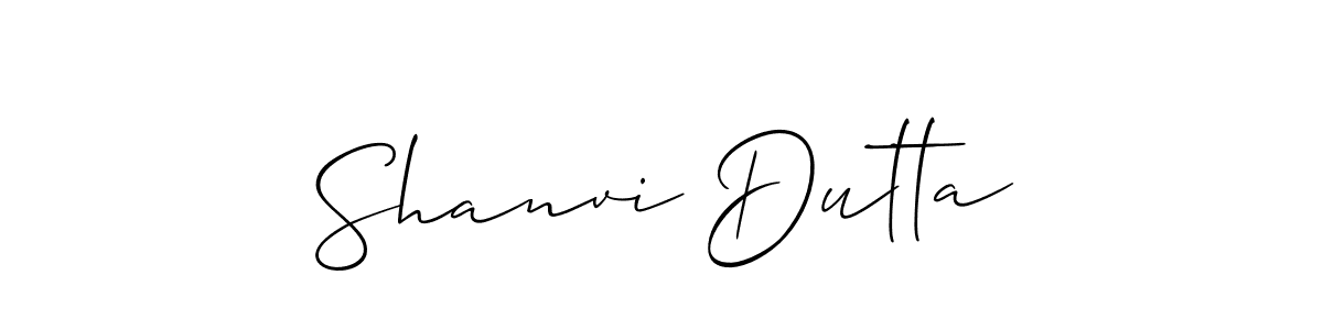 How to Draw Shanvi Dutta signature style? Allison_Script is a latest design signature styles for name Shanvi Dutta. Shanvi Dutta signature style 2 images and pictures png