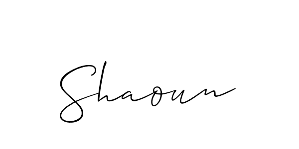 You can use this online signature creator to create a handwritten signature for the name Shaoun. This is the best online autograph maker. Shaoun signature style 2 images and pictures png