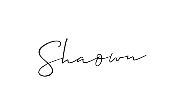 Once you've used our free online signature maker to create your best signature Allison_Script style, it's time to enjoy all of the benefits that Shaown name signing documents. Shaown signature style 2 images and pictures png