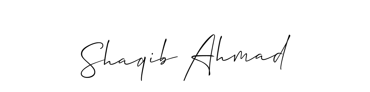 Make a beautiful signature design for name Shaqib Ahmad. Use this online signature maker to create a handwritten signature for free. Shaqib Ahmad signature style 2 images and pictures png