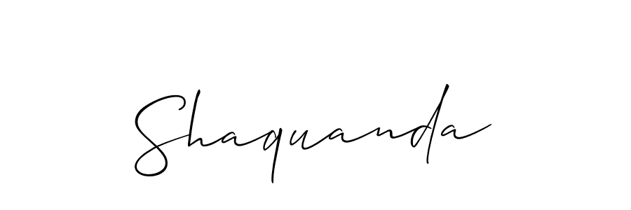 Make a beautiful signature design for name Shaquanda. Use this online signature maker to create a handwritten signature for free. Shaquanda signature style 2 images and pictures png