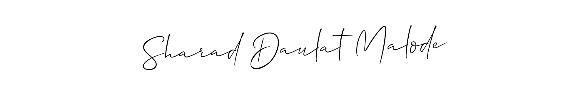 Once you've used our free online signature maker to create your best signature Allison_Script style, it's time to enjoy all of the benefits that Sharad Daulat Malode name signing documents. Sharad Daulat Malode signature style 2 images and pictures png
