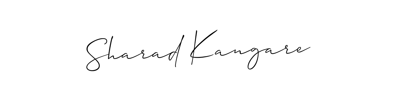 See photos of Sharad Kangare official signature by Spectra . Check more albums & portfolios. Read reviews & check more about Allison_Script font. Sharad Kangare signature style 2 images and pictures png