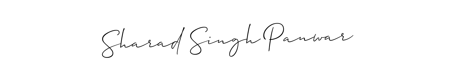 How to make Sharad Singh Panwar signature? Allison_Script is a professional autograph style. Create handwritten signature for Sharad Singh Panwar name. Sharad Singh Panwar signature style 2 images and pictures png