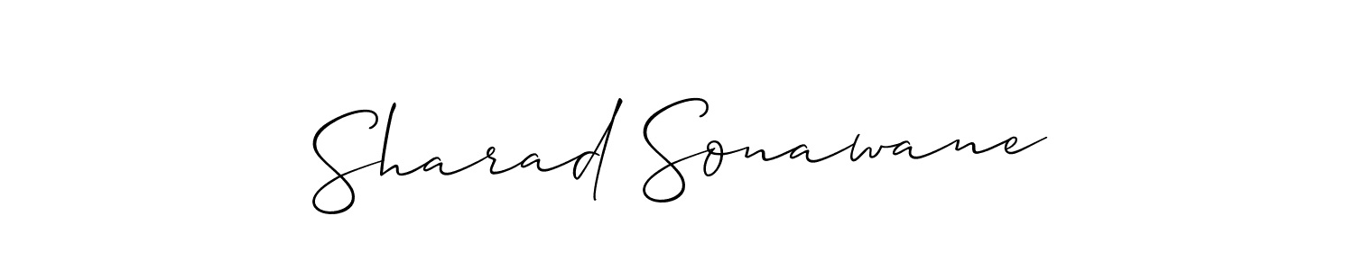 if you are searching for the best signature style for your name Sharad Sonawane. so please give up your signature search. here we have designed multiple signature styles  using Allison_Script. Sharad Sonawane signature style 2 images and pictures png