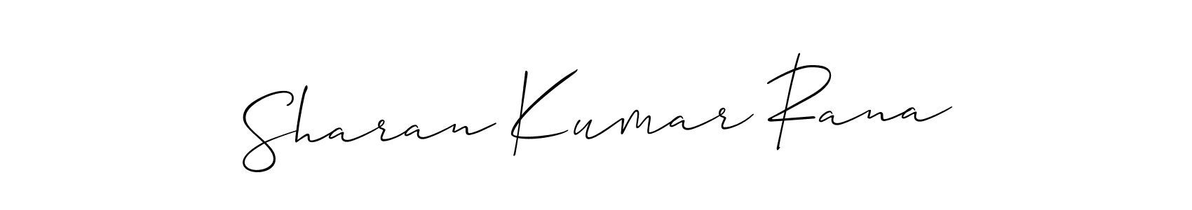 Best and Professional Signature Style for Sharan Kumar Rana. Allison_Script Best Signature Style Collection. Sharan Kumar Rana signature style 2 images and pictures png
