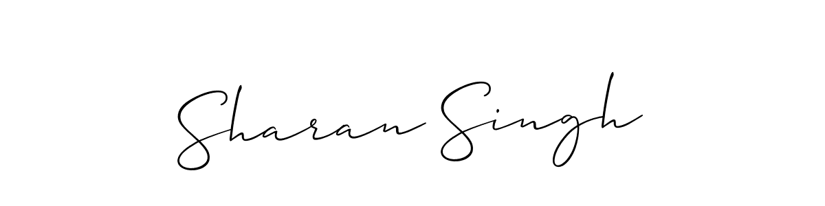 It looks lik you need a new signature style for name Sharan Singh. Design unique handwritten (Allison_Script) signature with our free signature maker in just a few clicks. Sharan Singh signature style 2 images and pictures png