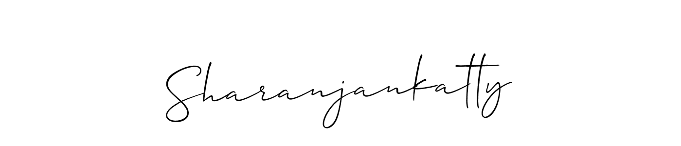 Make a beautiful signature design for name Sharanjankatty. Use this online signature maker to create a handwritten signature for free. Sharanjankatty signature style 2 images and pictures png