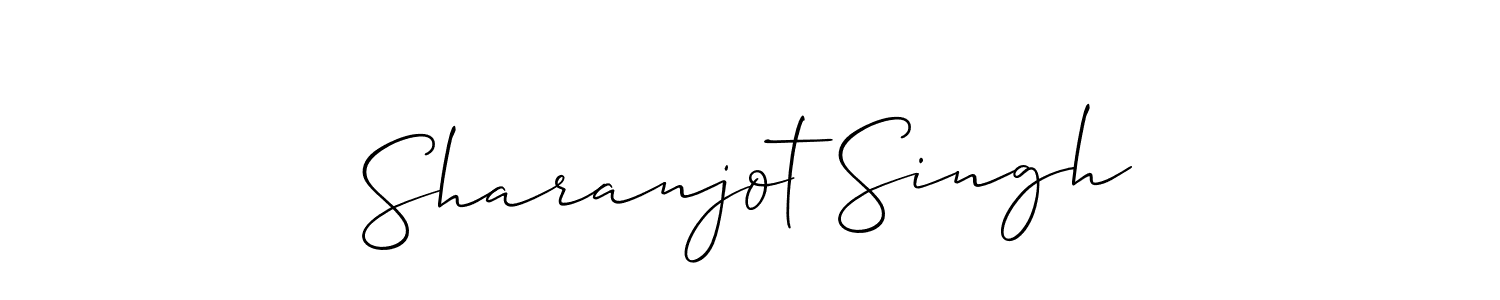 Make a short Sharanjot Singh signature style. Manage your documents anywhere anytime using Allison_Script. Create and add eSignatures, submit forms, share and send files easily. Sharanjot Singh signature style 2 images and pictures png