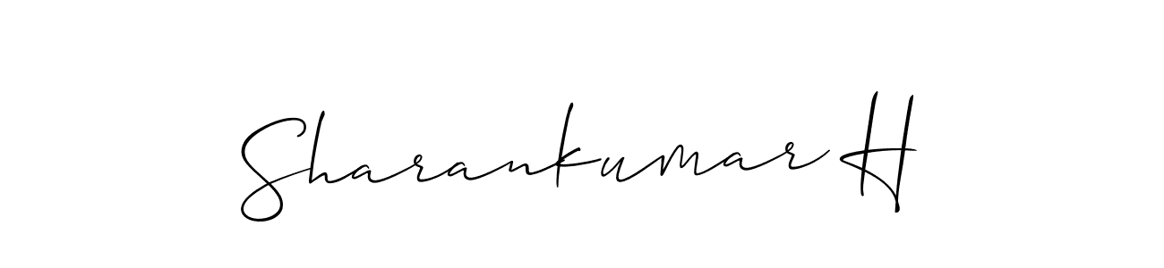 Once you've used our free online signature maker to create your best signature Allison_Script style, it's time to enjoy all of the benefits that Sharankumar H name signing documents. Sharankumar H signature style 2 images and pictures png