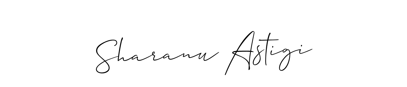 Also You can easily find your signature by using the search form. We will create Sharanu Astigi name handwritten signature images for you free of cost using Allison_Script sign style. Sharanu Astigi signature style 2 images and pictures png