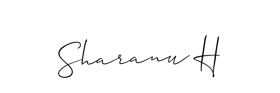 Here are the top 10 professional signature styles for the name Sharanu H. These are the best autograph styles you can use for your name. Sharanu H signature style 2 images and pictures png