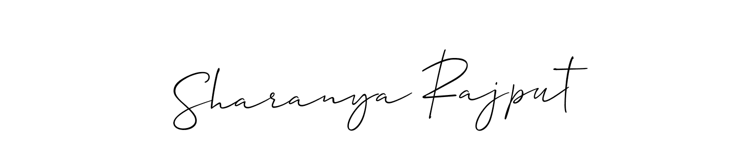 Also You can easily find your signature by using the search form. We will create Sharanya Rajput name handwritten signature images for you free of cost using Allison_Script sign style. Sharanya Rajput signature style 2 images and pictures png