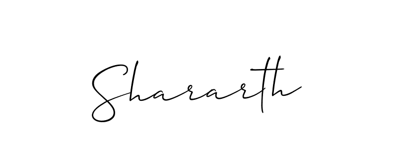 Similarly Allison_Script is the best handwritten signature design. Signature creator online .You can use it as an online autograph creator for name Shararth. Shararth signature style 2 images and pictures png