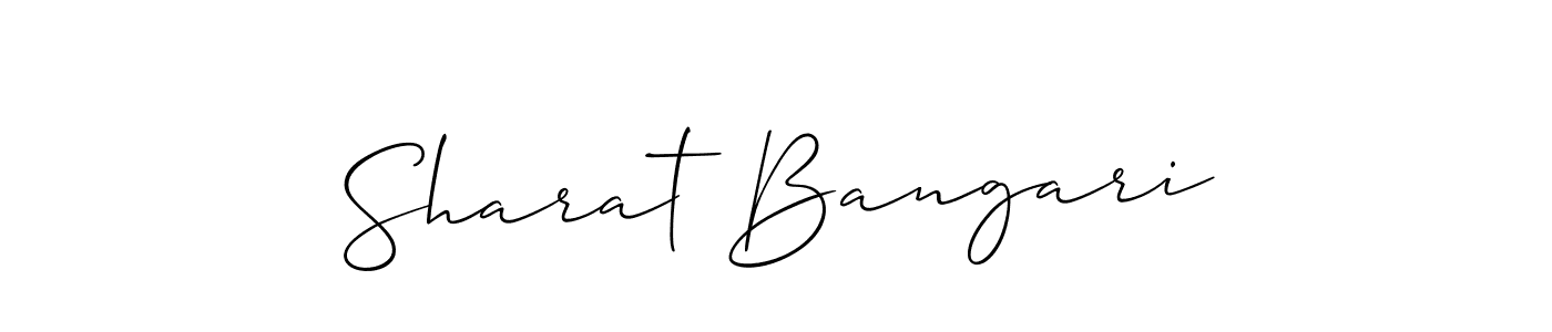 Here are the top 10 professional signature styles for the name Sharat Bangari. These are the best autograph styles you can use for your name. Sharat Bangari signature style 2 images and pictures png