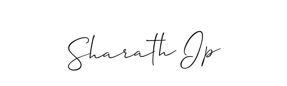 Best and Professional Signature Style for Sharath Ip. Allison_Script Best Signature Style Collection. Sharath Ip signature style 2 images and pictures png