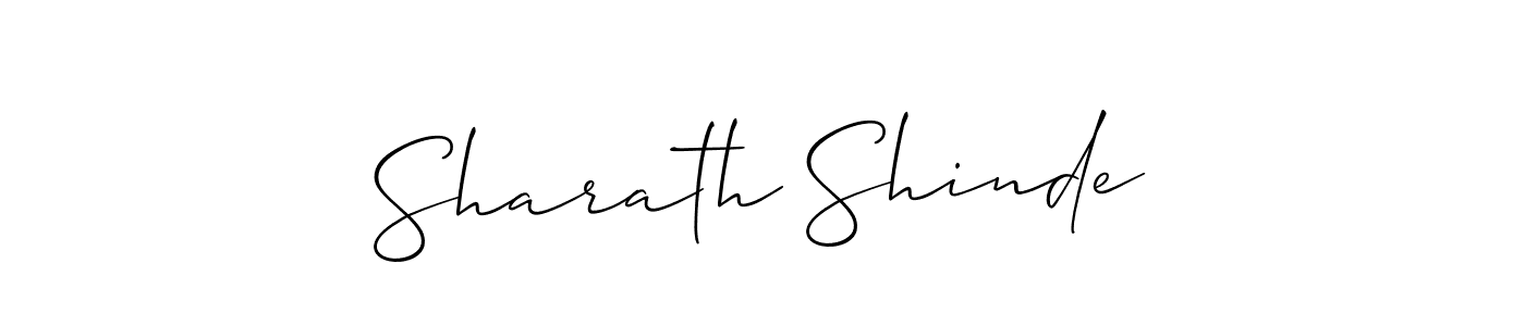 Make a beautiful signature design for name Sharath Shinde. Use this online signature maker to create a handwritten signature for free. Sharath Shinde signature style 2 images and pictures png