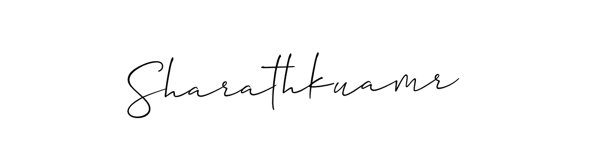 How to Draw Sharathkuamr signature style? Allison_Script is a latest design signature styles for name Sharathkuamr. Sharathkuamr signature style 2 images and pictures png